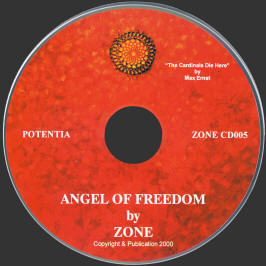 Angel Of Freedom CD Label